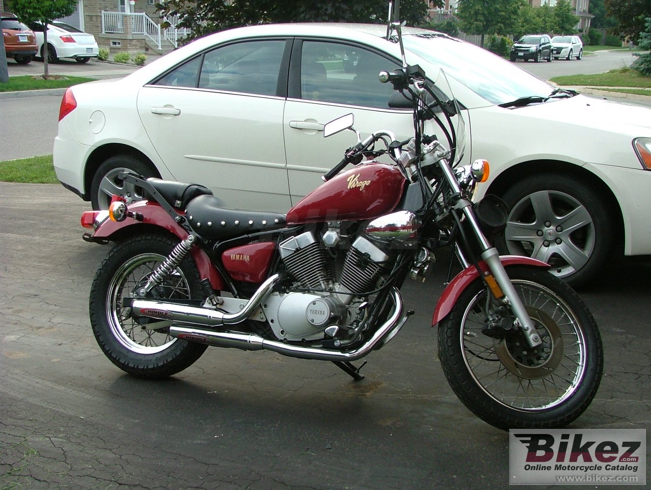 Big issauga On. xv 250 virago picture and wallpaper from Bikez.com
